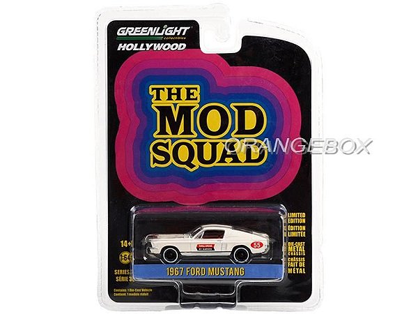 Ford Mustang 1967 The Mod Squad 1:64 Greenlight