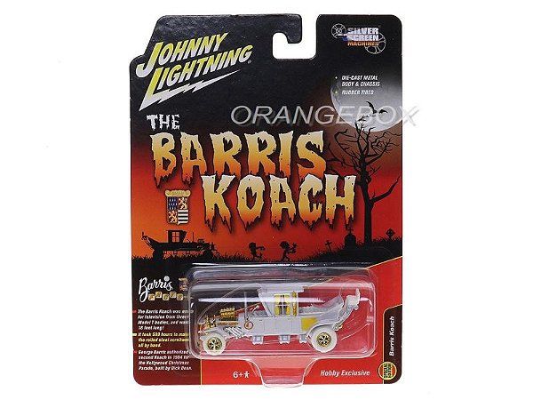 Chase Car - The Munster Koach - Carro da Família Os Monstros Johnny Lightning 1:64