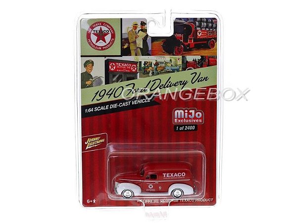 Ford 1940 Delivery Van Texaco 1:64 Johnny Lightning Exclusive