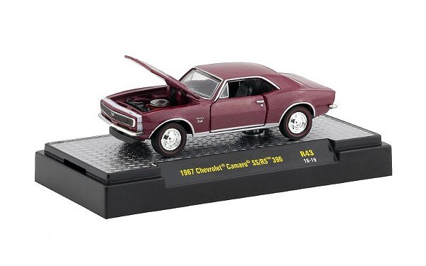 Chevrolet Camaro SS/RS 396 1967 R43 Detroit Muscle M2 Machines 1:64