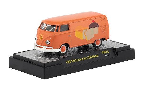 Volkswagen Kombi Delivery Van USA Model 1960 VW06 Auto Thentics M2 Machines 1:64