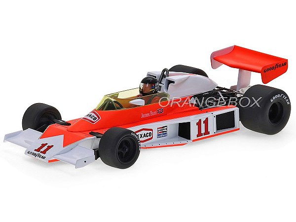 Fórmula 1 McLaren M23 Marlboro Team GP França James Hunt  Campeão do Mundo 1976 1:18 MCG