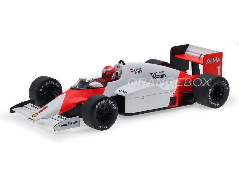 Fórmula 1 McLaren MP4/2B Niki Lauda Vencedor Gp Holanda 1985 1:18 MCG