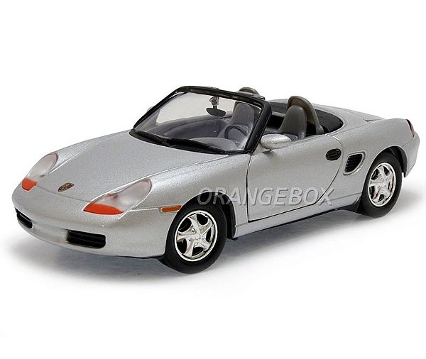 Porsche Boxster 1:24 Motormax Prata