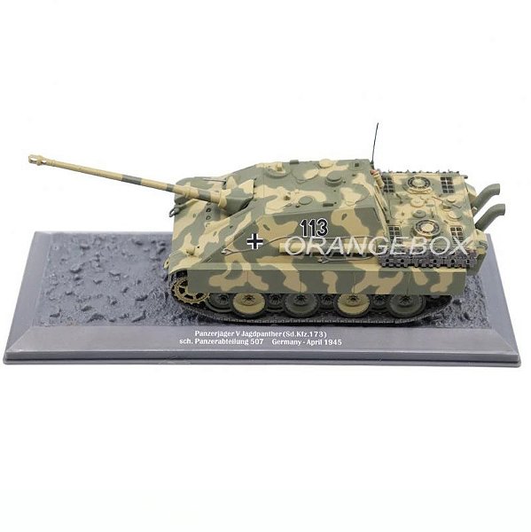 Tanque Jagdpanther Tank Destroyer Germany 1945 1:43 Motorcity Classics