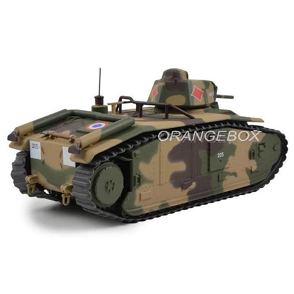 Tanque French Char B-1 France 1940 1:43 Motorcity Classics