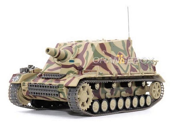 Tanque Sturmpanzer IV Brummbar (Sd. kfz. 166) France 1944 1:43 Motorcity Classics