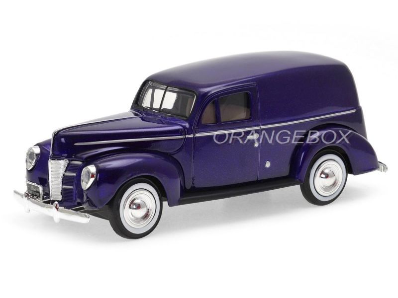 Ford Sedan Delivery 1940 1:24 Motormax Azul