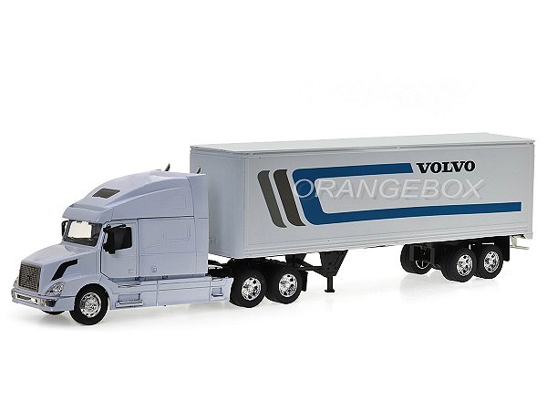 Caminhão Volvo VN-780 + Carreta Baú 1:32 New Ray
