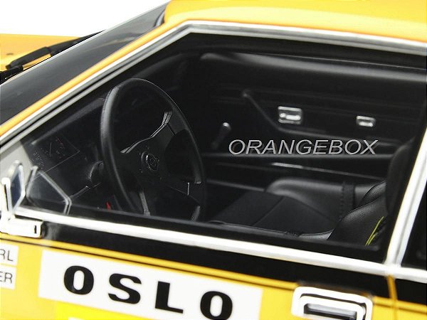 Miniature Ottomobile OT933 Opel Commodore GSE 1973 - Rallye Monte-Carlo 1/18, Jaune