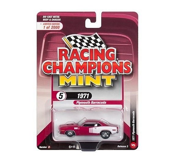 Plymouth Barracuda 1971 - 2018 Release 3 Set B Racing Champions Mint 1:64