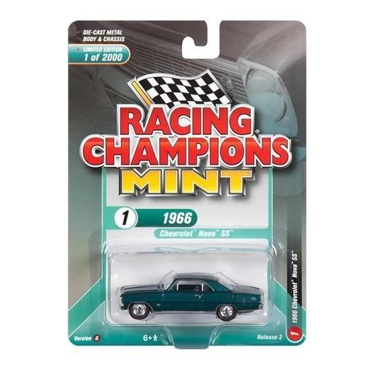 Chevrolet Nova SS 1966 - 2018 Release 3 Set B Racing Champions Mint 1:64