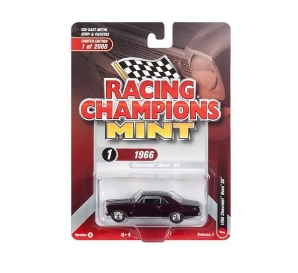 Chevrolet Nova SS 1966 - 2018 Release 3 Set A Racing Champions Mint 1:64
