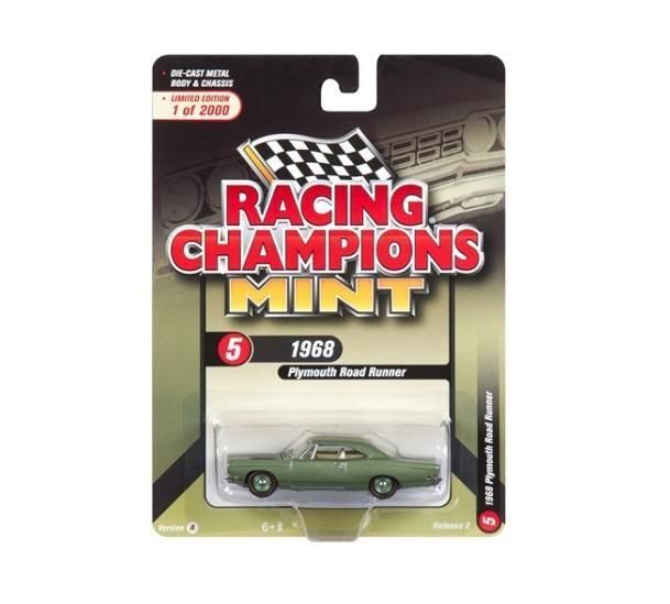 Plymouth Road Runner 1968 - 2018 Release 2 Set A Racing Champions Mint 1:64