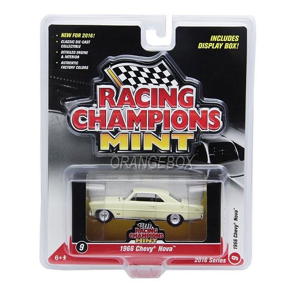 Chevy Nova 1966 - Release 2 Set A Racing Champions Mint 1:64
