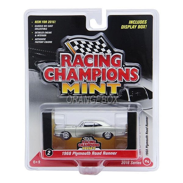 Plymouth Road Runner 1968 - Release 1 Set B Racing Champions Mint 1:64