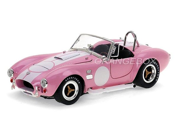 Shelby Cobra 427 S/C 1965 (Assinado Carroll Shelby) 1:18 Shelby Collectibles