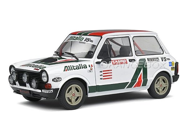 Autobianchi A112 Mk.5 Abarth Alitalia Rally 1980 1:18 Solido