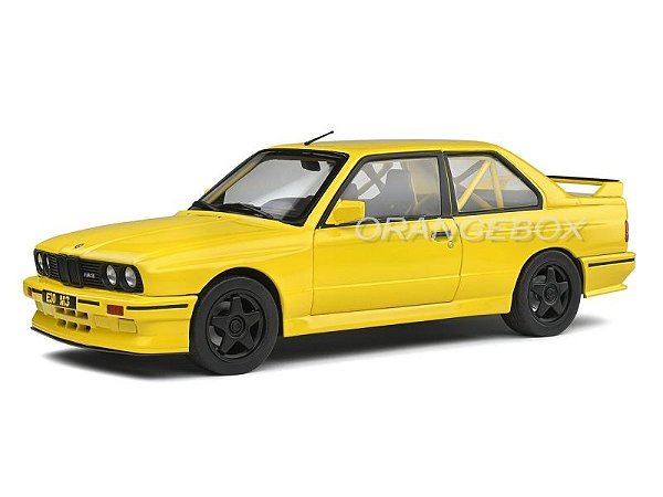 BMW E30 M3 1990 Street Fighter 1:18 Solido Amarelo
