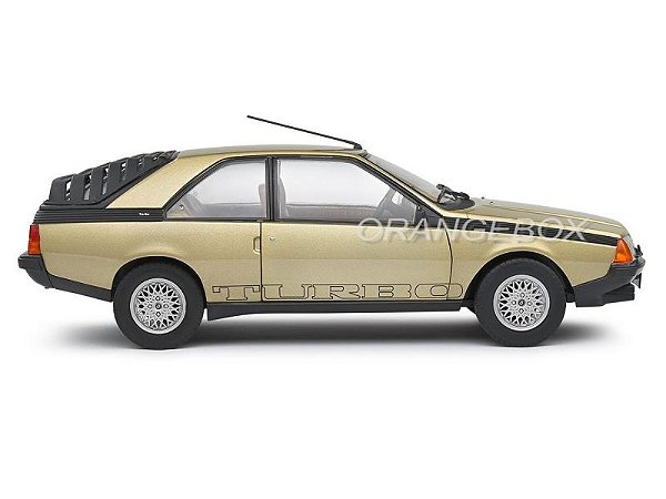 Voiture Miniature Renault Fuego Turbo Silver 1980 Au 1/18ème - Marque