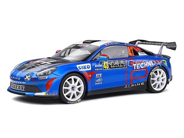 Alpine A110 Rally Rally Monte Carlo 2021 1:18 Solido