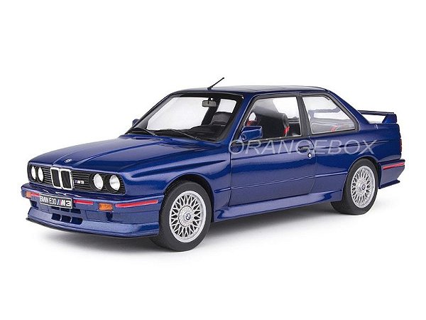 BMW M3 E30 1990 1:18 Solido Azul