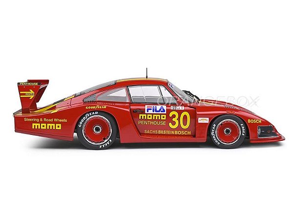 Porsche 935/81 AMR 1/43 – DRM N°70 MOMO Norisring 1981 – Moretti, Boîte Spécifique