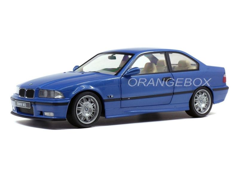 BMW E36 Coupe M3 1990 1:18 Solido Azul