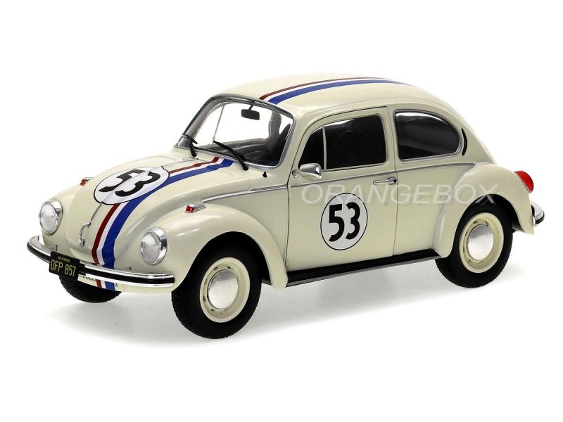 Volkswagen Fusca 1973 Herbie 53 The Love Bug 1:18 Solido