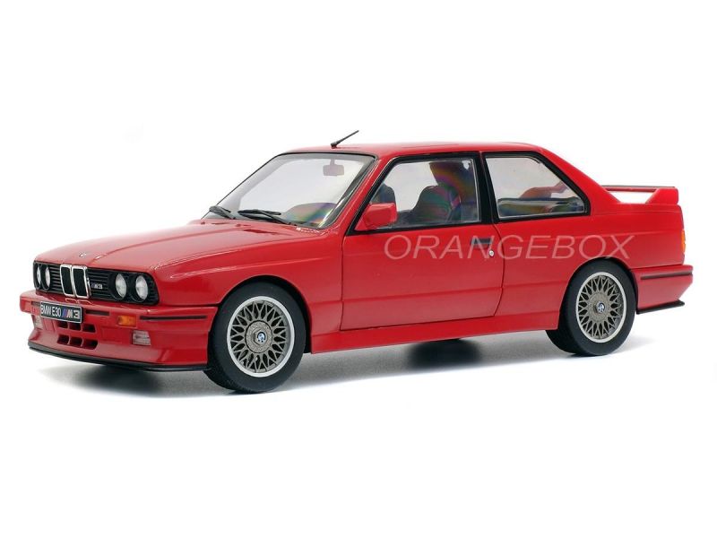 BMW M3 E30 1990 1:18 Solido Vermelho