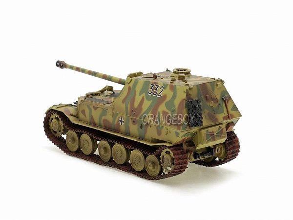 Easy Model 1:72 Scale Elefant Tank – 653rd Panzerjager Abt, Italy 1944 – Highly Detailed Plastic Military Model Kit - View #11
