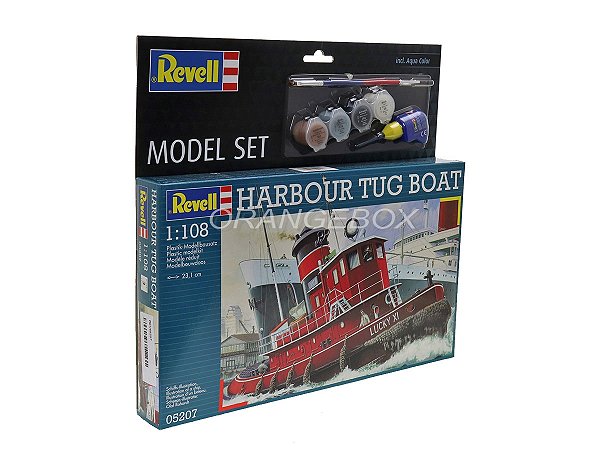 Model Set Navio Harbor Tug Boat 1:108 Revell