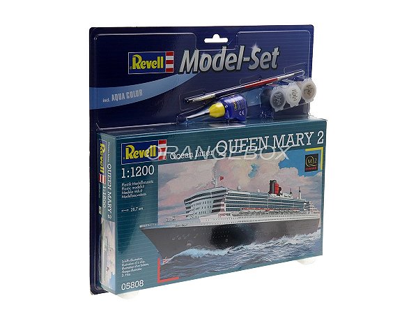 Model Set Navio Queen Mary 2 1:1200 Revell