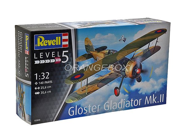 Avião Gloster Gladiator Mk. II 1:32 Revell