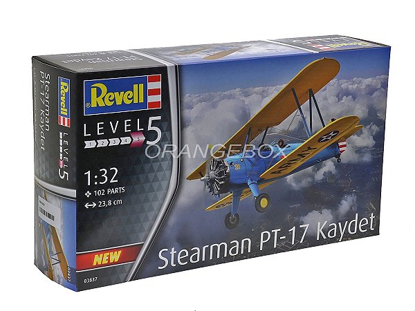 Avião Stearman PT-17 Kaydet 1:32 Revell