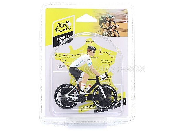 Bicicleta Colnago Tour de France Camisa Branca 1:18 Solido