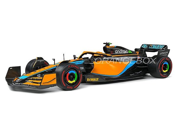 Fórmula 1 McLaren MCL36 Ricciardo Gp Australia  2022 1:18 Solido