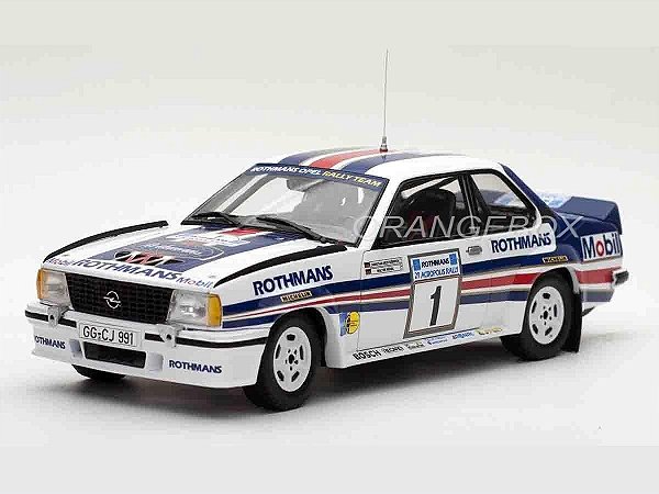 Opel Ascona 400 2nd Rothmans Acropolis Rally 1982 1:18 Sunstar