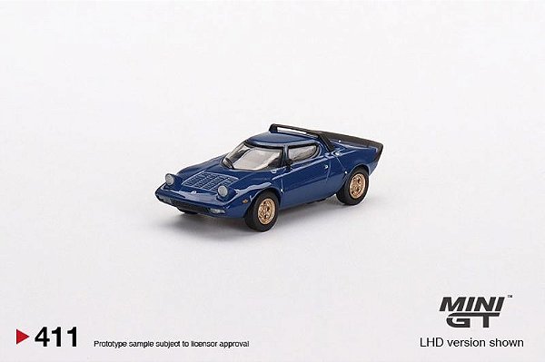 Lancia Stratos HF Stradale 1:64 Mini GT Azul