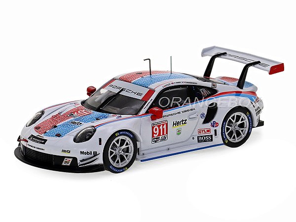 Porsche 911 RSR 24 Horas Daytona 2019 Porsche GT Team 1:43 Ixo Models