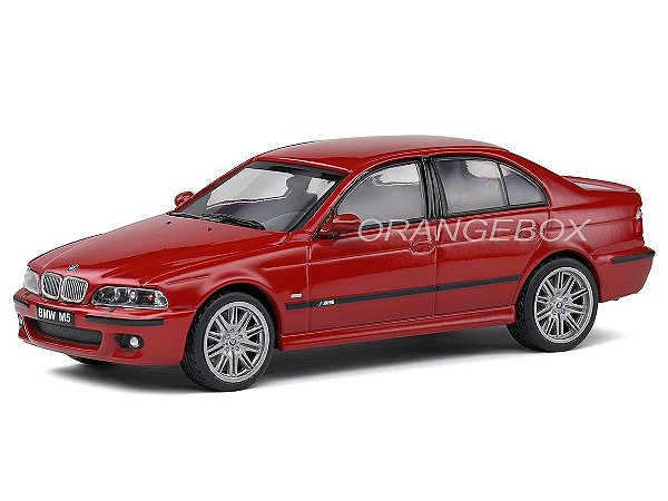 BMW M5 E39 1:43 Solido Vermelho