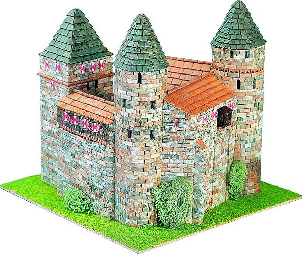 Kit Modelismo Construção Serie Medieval Burgen 5 1:87 Domus Kits