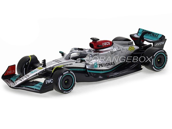 Fórmula 1 Mercedes Benz W13 AMG Petronas 2022 Lewis Hamilton 1:43 Bburago
