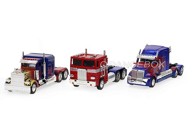 Pack Transformers Optimus Prime Jada Toys 1:32