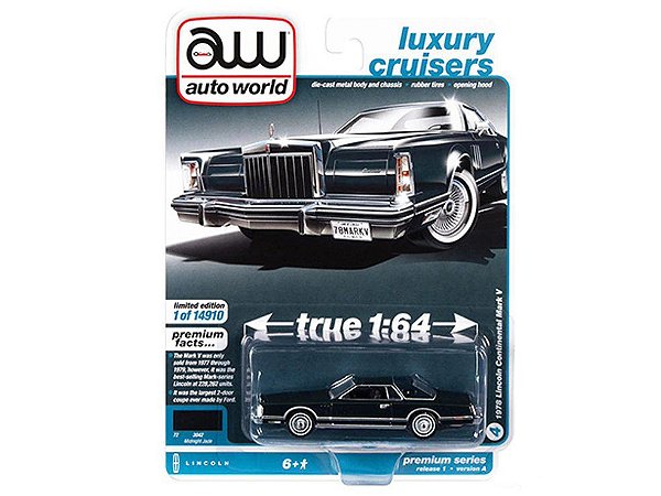 Lincoln Continental 1978 Release 1A 2022 1:64 Autoworld Premium