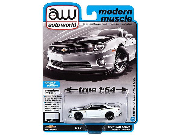 Chevrolet Camaro Hurst 2010 Release 4A 2022 1:64 Autoworld Premium