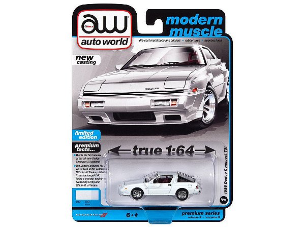 Dodge Conquest Tsi 1986 Release 4B 2022 1:64 Autoworld Premium
