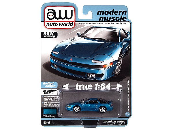 Mitsubishi 3000GT VR4 1991 Release 1A 2023 1:64 Autoworld Premium