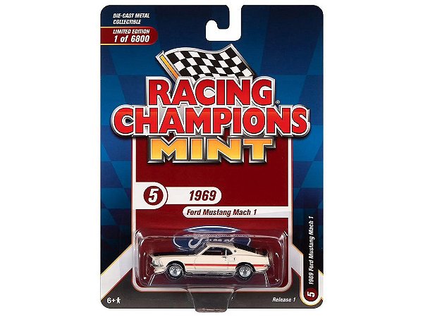 Ford Mustang Mach 1 1969 Release 1 2022 1:64 Racing Champions Mint