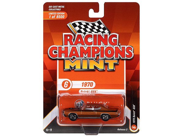 Buick GSX 1970 Release 2 2022 1:64 Racing Champions Mint